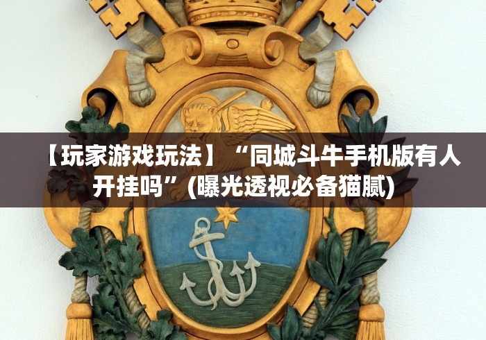 【玩家游戏玩法】“同城斗牛手机版有人开挂吗”(曝光透视必备猫腻)