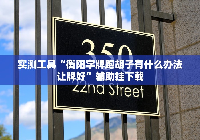 实测工具“衡阳字牌跑胡子有什么办法让牌好”辅助挂下载