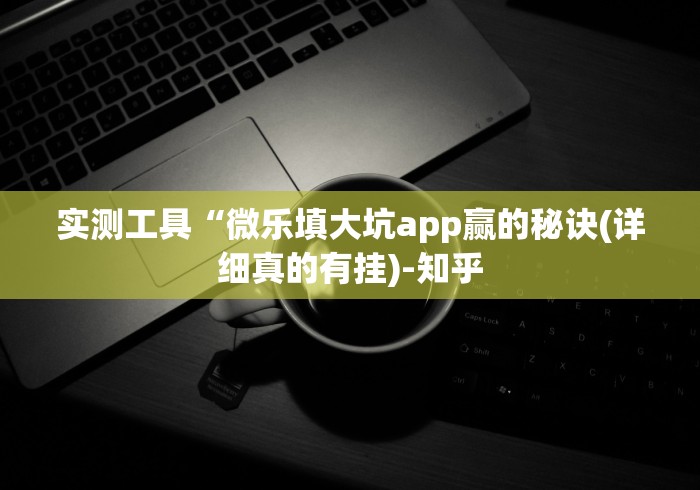 实测工具“微乐填大坑app赢的秘诀(详细真的有挂)-知乎