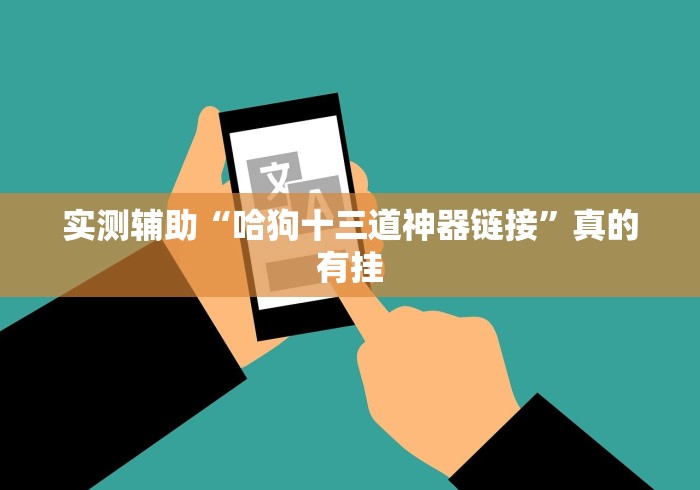 实测辅助“哈狗十三道神器链接”真的有挂